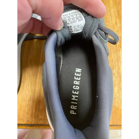 Adidas EQ21 Run 'Grey Iron Metallic' Women's Size 9 Shoes -  H00541 - Picture 2 of 5